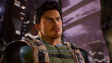 Marvel vs. Capcom: Infinite - XGard: Ultron Sigma "Weap For Your People" Dr Strange Escape Cutscene