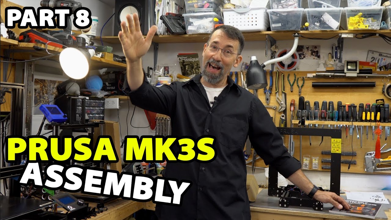 Prusa MK3S Assembly Part 8 (Chapter 7) - YouTube