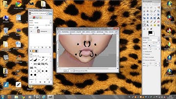 IMVU - Gimp Edit Eyes, Brows, Lips, Light