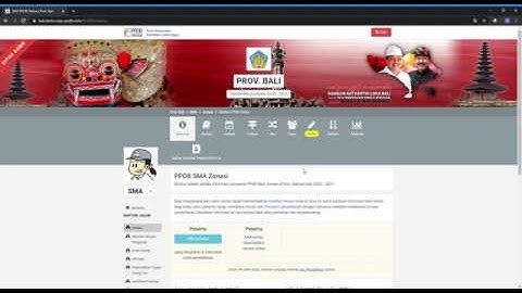 TUTORIAL PENDAFTARAN PPDB JALUR ZONASI  TAHUN 2020 -SIAP PPDB Online   Prov  Bali.
