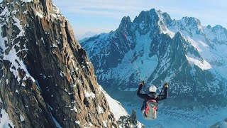 FULL Paragliding Vallee Blanche Chamonix GoPro 7 Black 4k 60FPS Skybean ChaseCam Niviuk Koyot 3 p