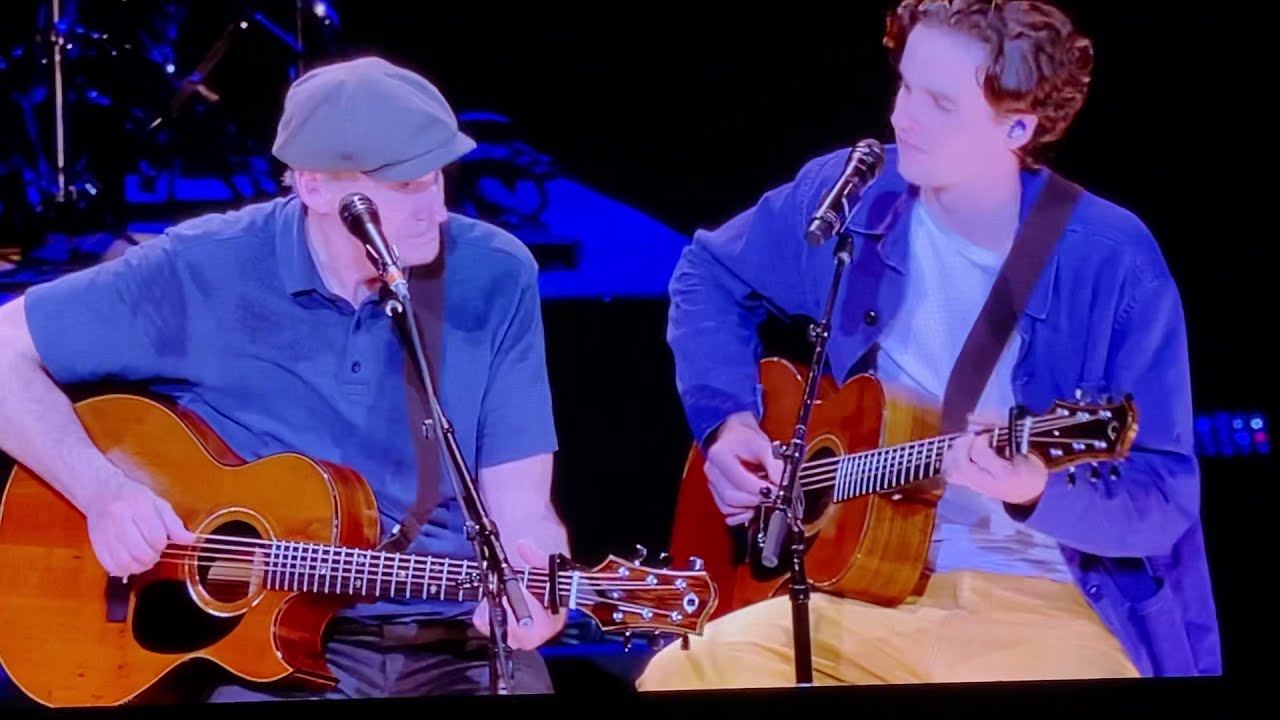 does james taylor's son tour with him
