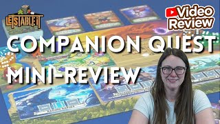 Companion Quest Board Game Review | Dice, Gnomes & Adventure! 🏰🐉