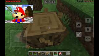 Mario plays new Minecraft survival