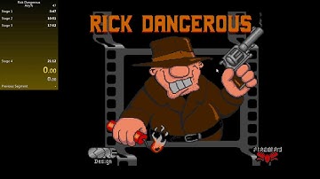Rick Dangerous (Amiga) - Speedrun - Any% 20:10