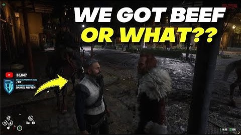 Sir Benedict Woodchod Gets in a Bit of Scaffold! | RDR RP