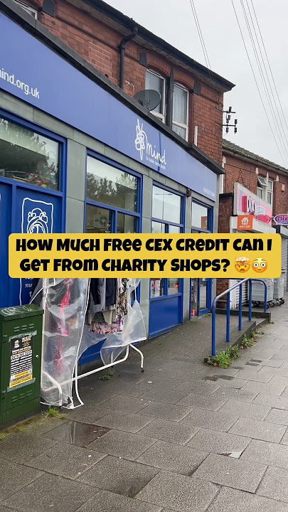 How Much Free CEX Credit Can I Get From Charity Shops? #charityshop #cex #dvd #gamingshorts