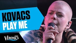 Kovacs met Play Me // Live bij Radio Veronica