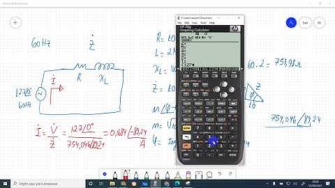 HP50G -Divisão de Números Complexos no formato Polar