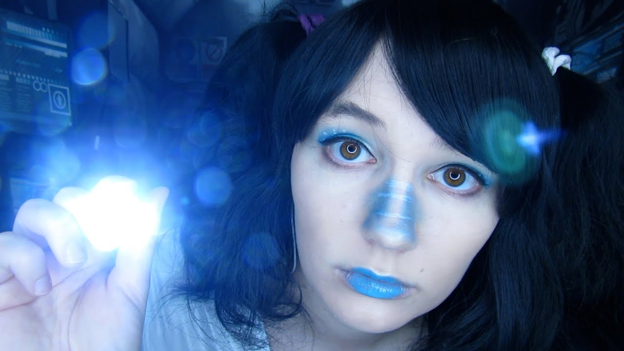 🚀 ASMR SPACE GIRL INTERROGATES YOU ROLEPLAY 🚀Fast Whisper, Follow Light, Scribbling, Face Measuring