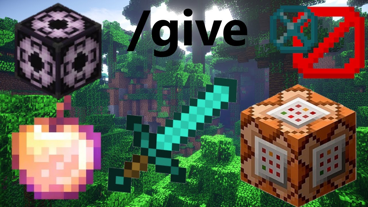 How To Use Give Command In Minecraft 1 16 5 Youtube