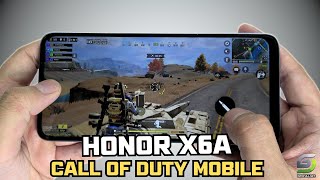 Honor X6A Test Game Call Of Duty Mobile Codm 2024 | Helio G36