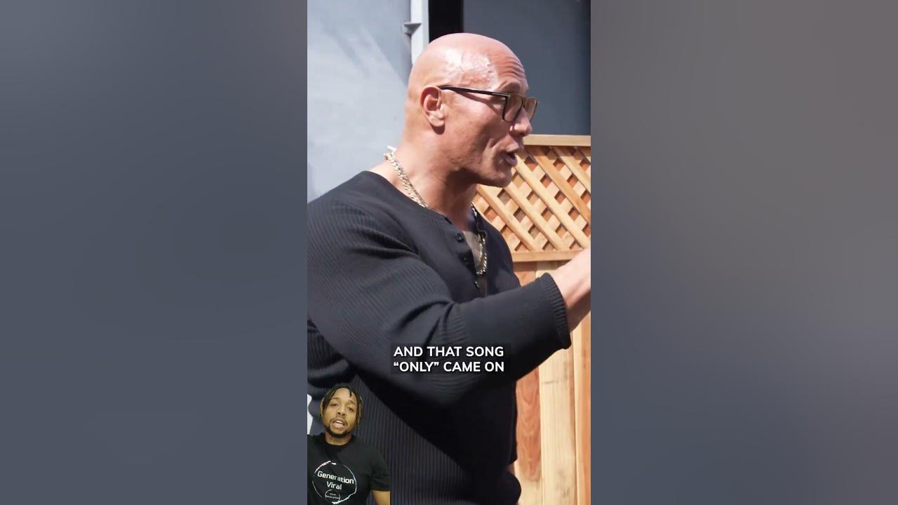 Dwayne "The Rock" Johnson Tells Jelly Roll How His Song Saved His Life 😥😲 #Shorts