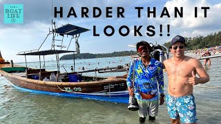 THAT WAS DIFFICULT!!  THAI Long Boat Lesson by BoatLife 1,576 views 3 months ago 16 minutes