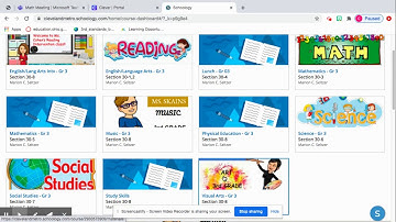 Accessing Seesaw Through Schoology