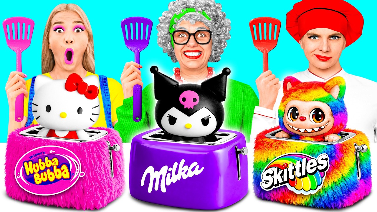 Кулинарный Челлендж: Я против Бабушки | Творческие Кулинарные Идеи от DuKoDu Challenge