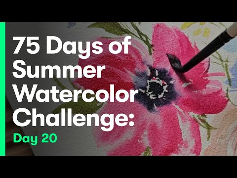 75 Days of Summer Watercolor Challenge: Day 20