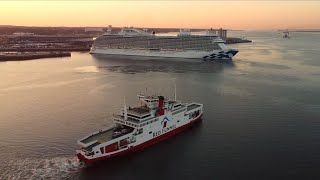 SOUTHAMPTON | Enchanted Princess, Queen Mary 2 and more in Britain‘s Greatest Cruise Port