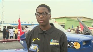 Compton Teen Working To Break Piloting Record