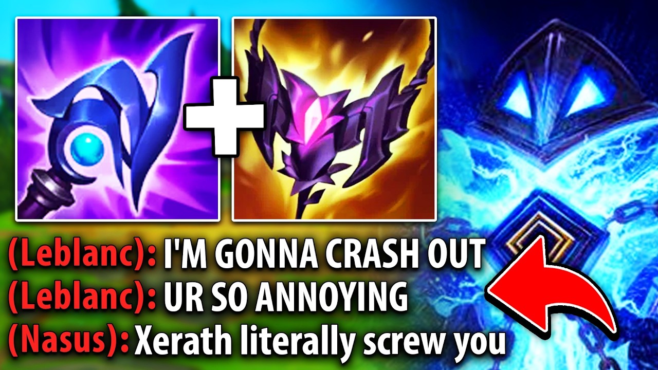 The enemies have a mental breakdown after facing my Xerath (THEY GOT EMBARRASED)