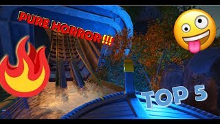 The biggest HORRROR-COASTER in planet coaster | top 5 pov | part 68
