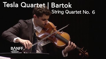 Tesla Quartet | Béla Bartók, String Quartet No  6