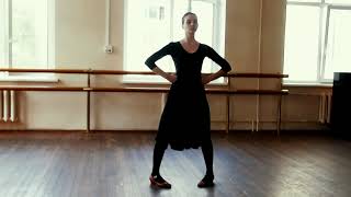 Основные положения ног в русском народном танце