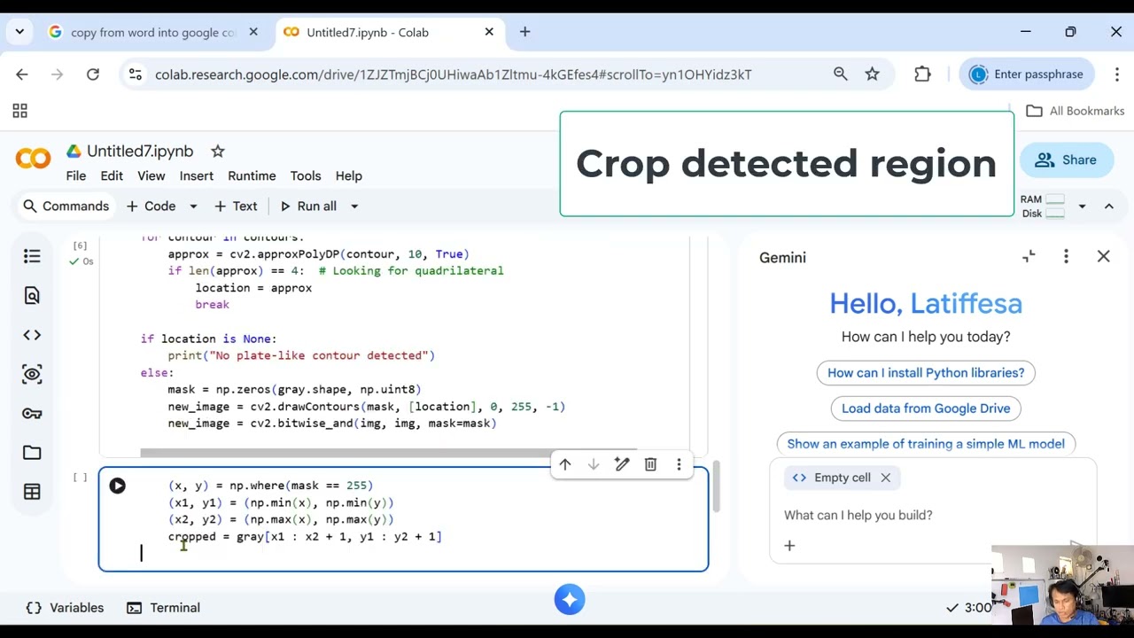 car number plate recognition for parking lot entry