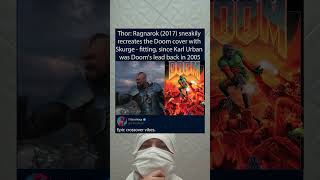 Thor Ragnarok 2017 Sneakily Recreates The Doom Cover With Skurge - Fitting, Since Karl Urban