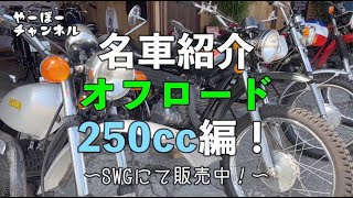 名車紹介！オフロード250cc編！やーぼーチャンネル 065