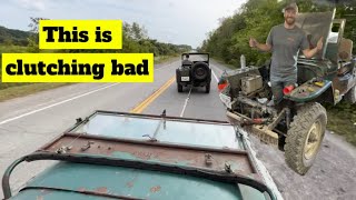 Willys Jeep cruise/repair with the Southern Ontario Flatfender Association