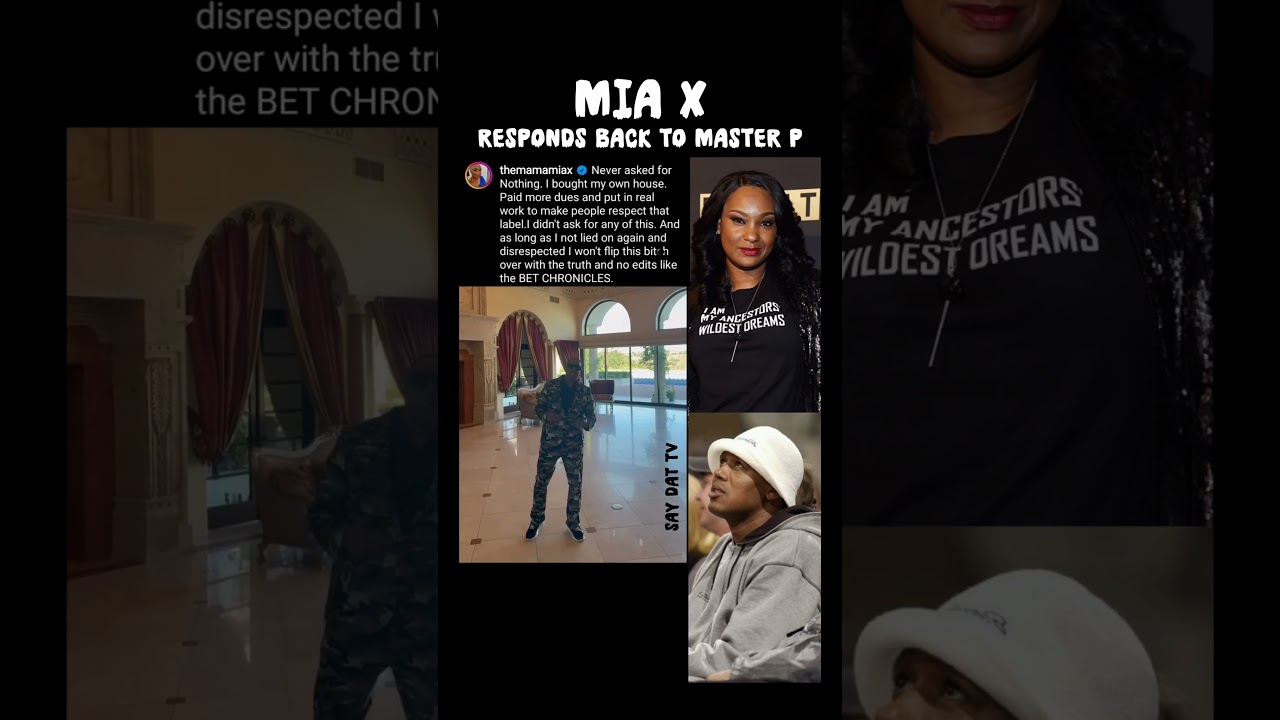 Mia X отвечает Мастеру Пи на вопрос о покупке домов и автомобилей для его артистки.