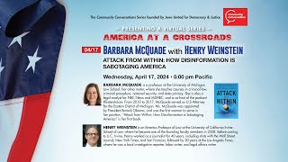 Barbara McQuade with Henry Weinstein | America at a Crossroads