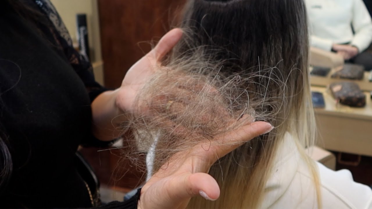 QUAL TEM MAIS QUEDA? - MEGA HAIR ADESIVO OU PONTO AMERICANO?