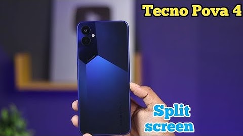 How To Enable Split Screen In Tecno Pova 4, Dual Screen Create In Tecno Pova 4,