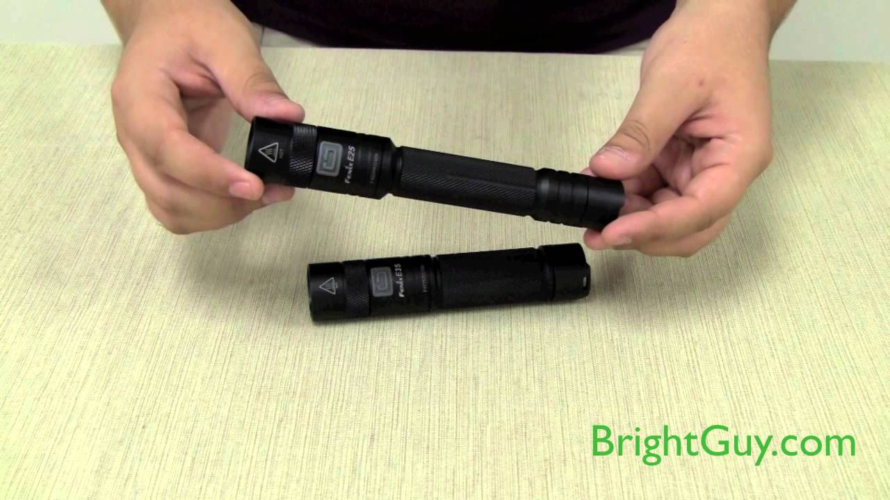 e25ue fenix flashlight Fenix E25 and E35 Flashlight Review