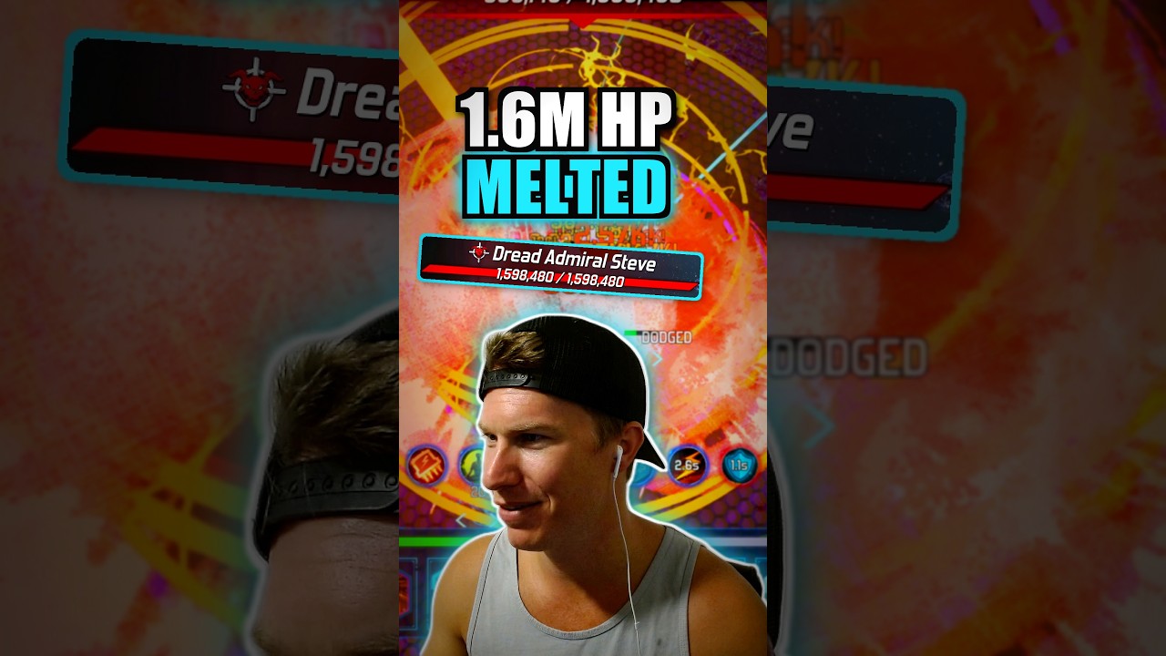 This boss had 1.6 MILLION HP... it didn't matter