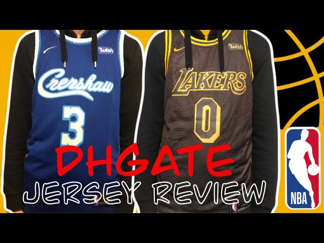 DHGATE NBA JERSEY REVIEW! REPLICA JERSEYS FOR $15??? 