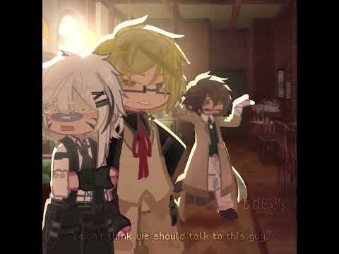 “mentally unstable” ft. Dazai, kunikida, Atsushi! #gacha #bsd #dazai #atsushi #kunikida #gachalife2