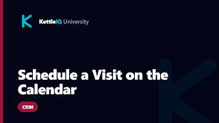Schedule a Visit on the Calendar