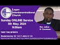 Lic sunday service  test the spirits  5th may 2024