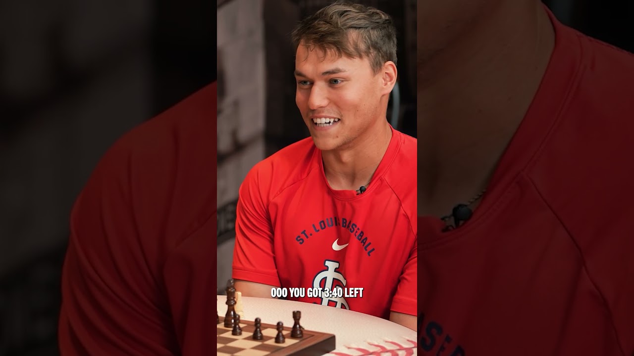 Jordan Walker vs. JJ Wetherholt in CHESS ♟️ Who Wins?!