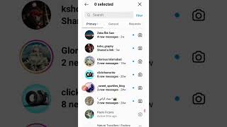 How To Delete All Chats On Instagram At Once | Instagram Chat Messages Delete Kaise Kare|Instagaram