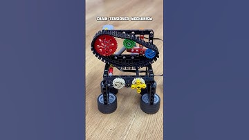 Chain Tensioner Mechanism (Adjustable & Motorized Version) #lego #technic #legotechnic #diyprojects