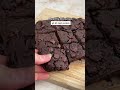 Healthy protein brownies that are vegan, gf, df #shorts