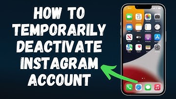 How to Temporarily Deactivate Instagram Account Update (2024) Full Guide