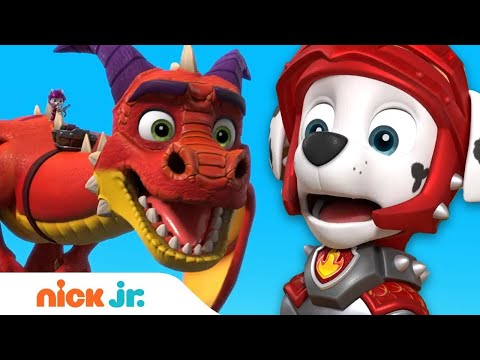 PAW Patrol Mystery Rescue Knight vs. Dragon! 🔥 | Nick Jr.