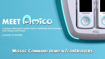 Meet Amico™ - Missile Command w/controllers!