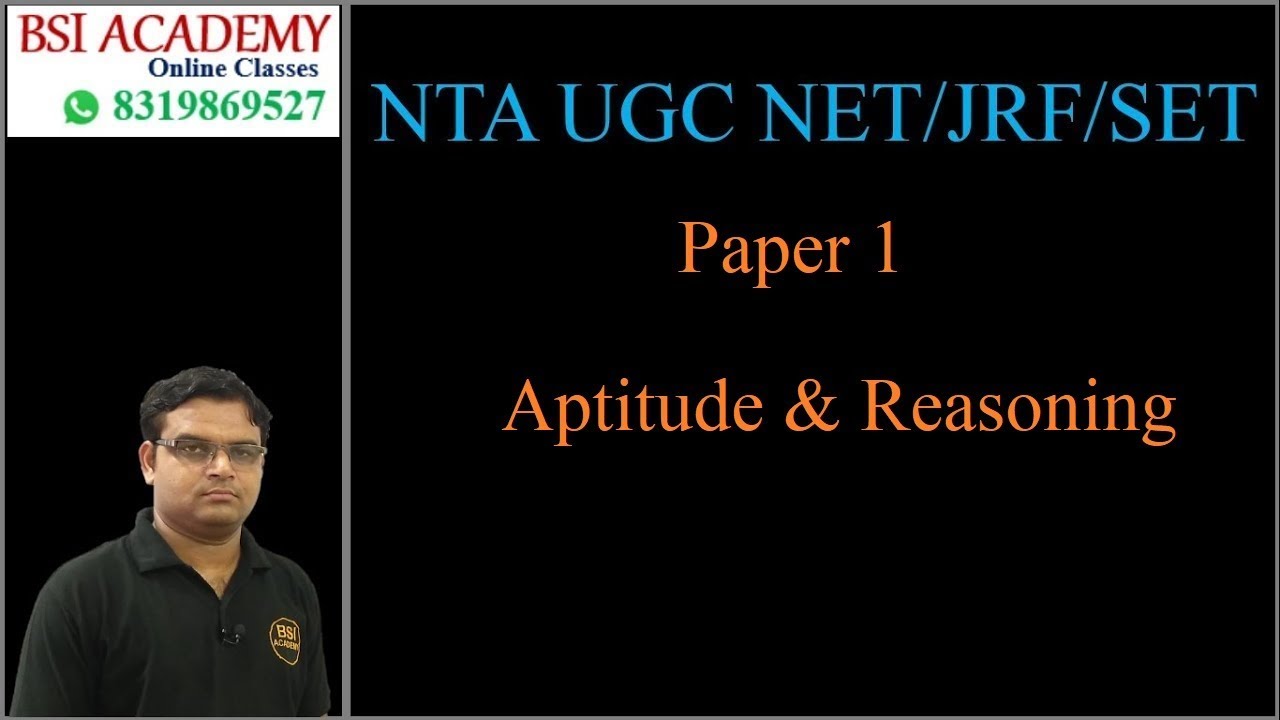 NTA UGC NET June 2019 Paper 1 (Solved) || Aptitude & Reasoning Part 1