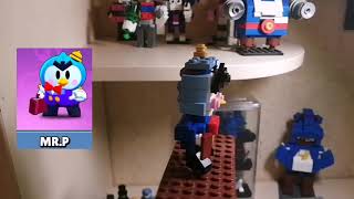 Lego MOC Mister P Brawl Stars Лего MOC Мистер Пи Бравл Старс Как собрать